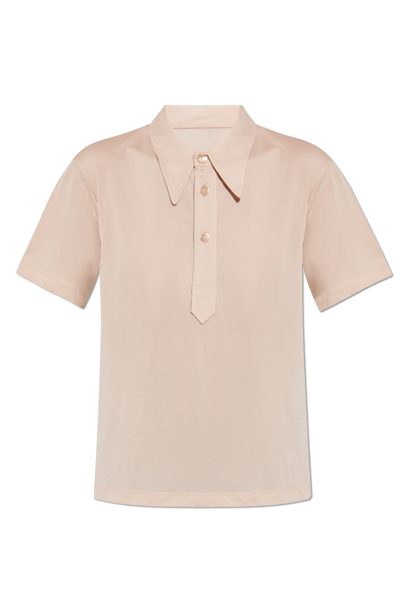 Tシャツ・カットソー Maison Margiela Pink Polo Shirt Maison Margiela Short-sleeved polo | Women's Clothing | Vitkac